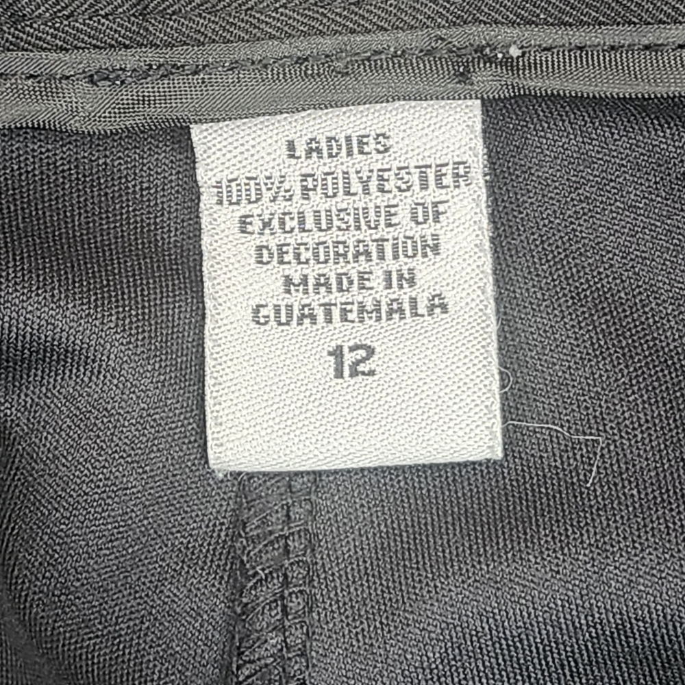 IZOD GOLF Women's Black Skort - 12 - Picture 6 of 7